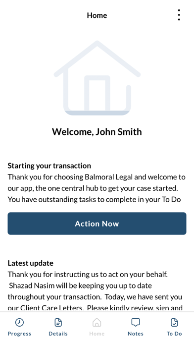 Balmoral Legal Screenshot