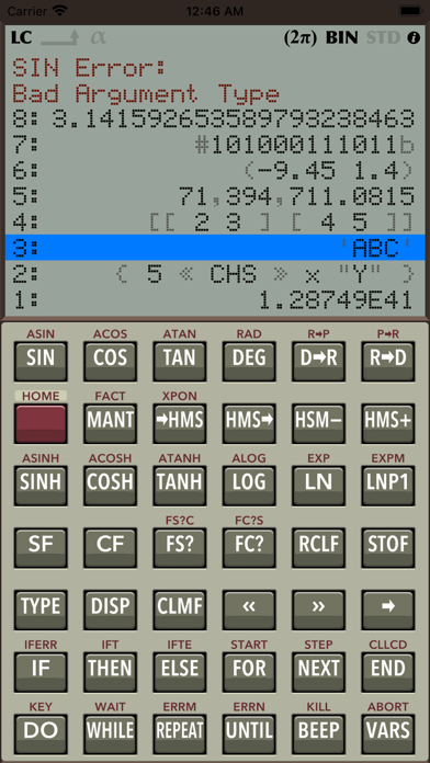 RPN 28x Calc Screenshot