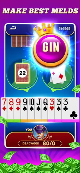 Game screenshot Gin Rummy Cash: Win Real Prize mod apk