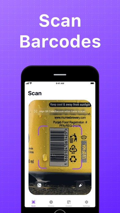 QR Code Scanner & Reader . Screenshot