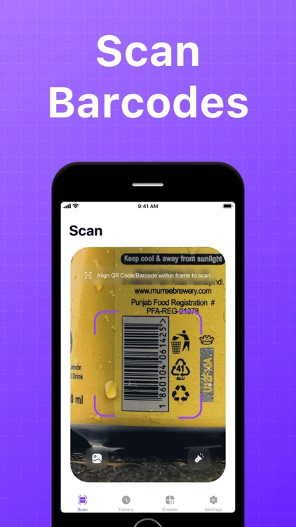 QR Code Scanner & Reader .