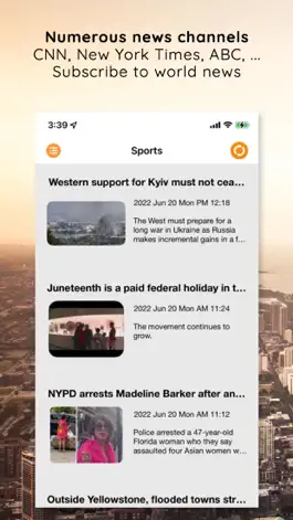 Game screenshot World - News apk