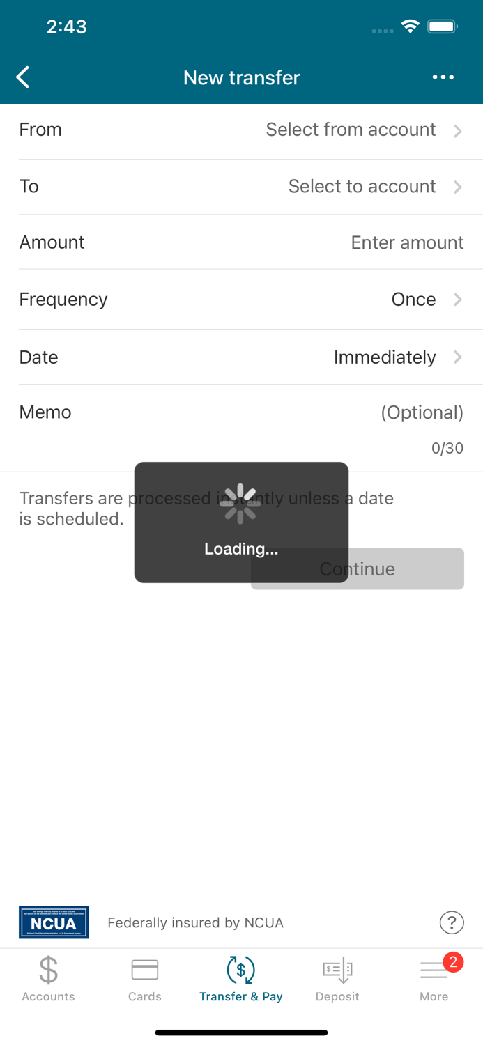 NEW Credit Union Mobile App