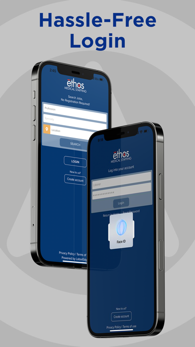 Ethos Medical Staffing Screenshot