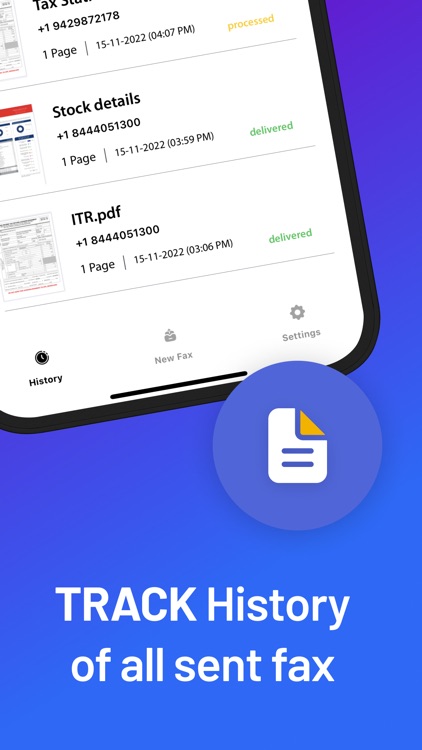 FAX-4-Mobile Fax Machine App