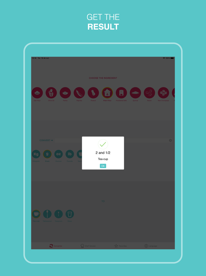 KitCon - Culinary converter