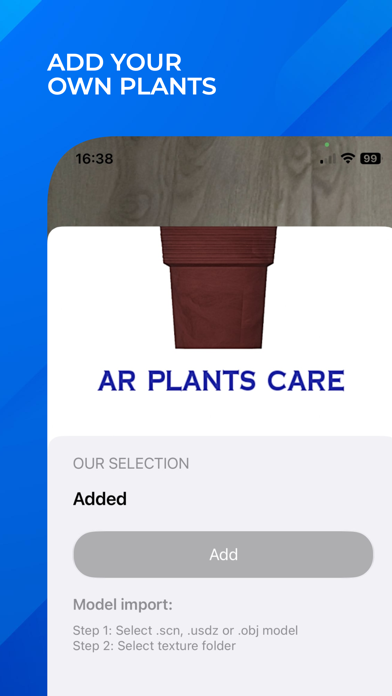 ARPlantsCare Screenshot