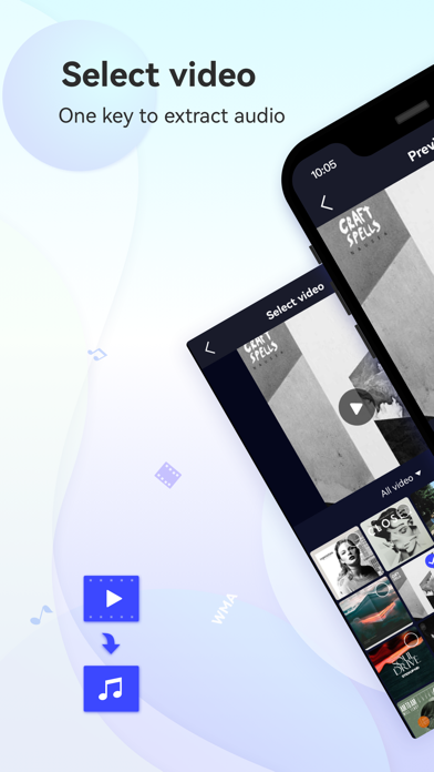VideoShift: Video to  MP3 Screenshot