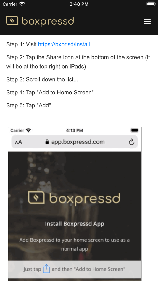 #1. Boxpressd Help Center (iOS) 由: Elite Developer Solutions
