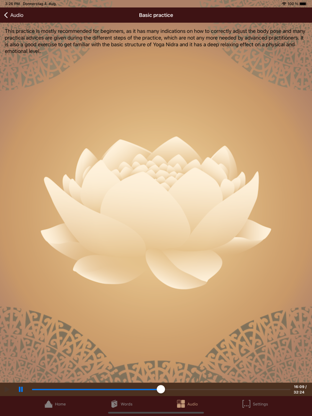 ‎Yoga Nidra Screenshot