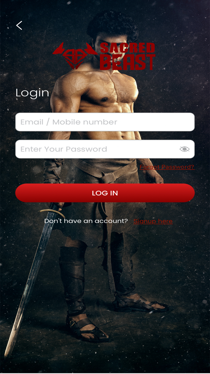 Sacred Beast by Sudheer Babu