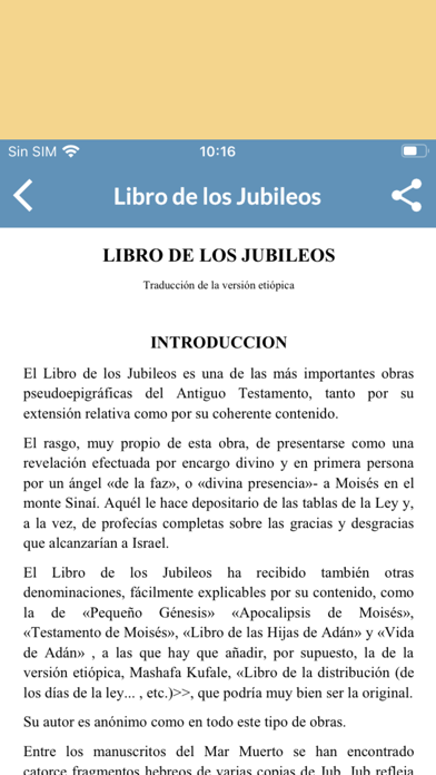 Biblia La Torah en Español Screenshot