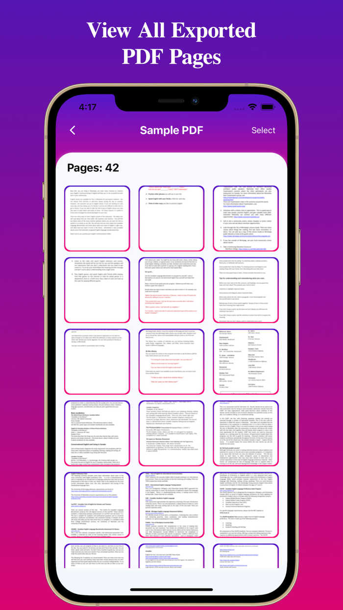 PDF Converter PDF to PNG