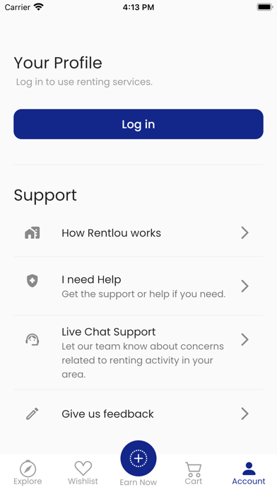 Rentlou Screenshot