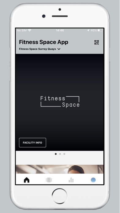 Fitness Space App Screenshot