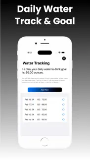 mood, water & weight tracker iphone screenshot 3