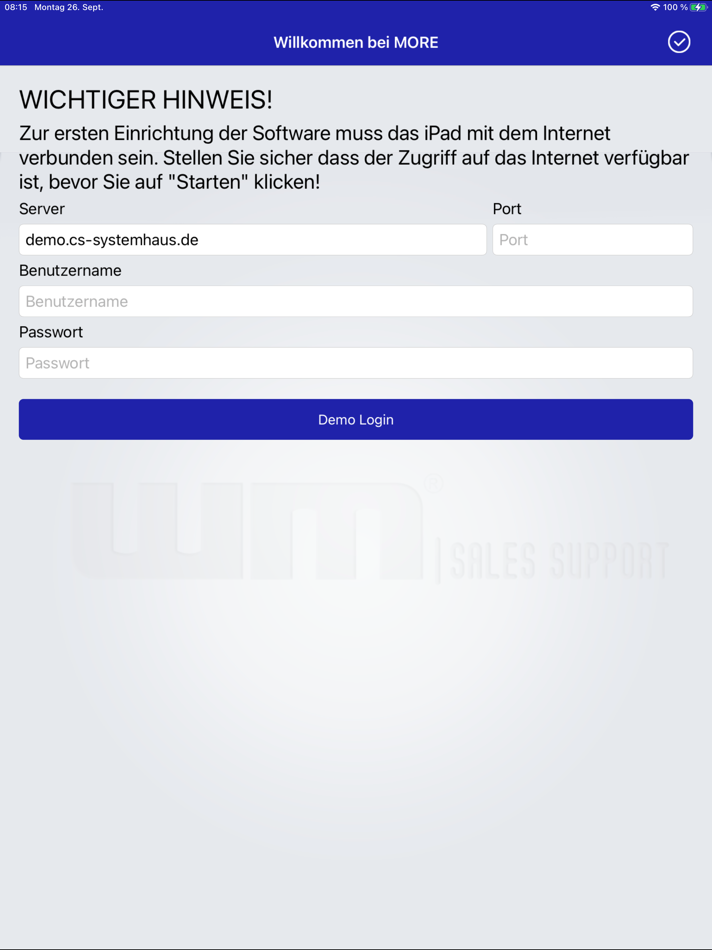 #1. WM MORE (iOS) 由: CS-Systemhaus GmbH