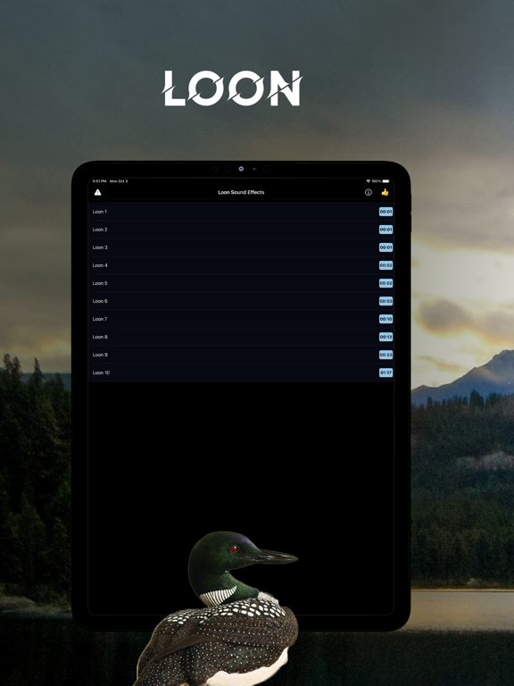 Screenshot #4 pour Loon Sound Effects