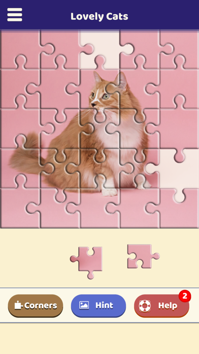 Lovely Cats Puzzle Screenshot