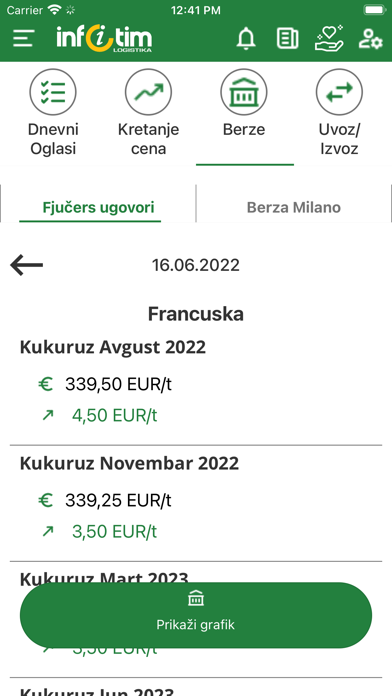 Info Tim Logistika Screenshot