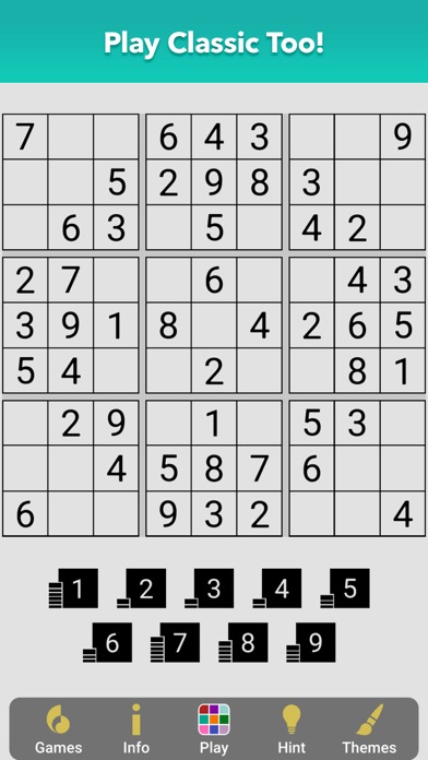 Screenshot #2 pour Sudoku - Classic Puzzle Game!
