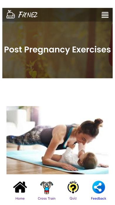 Fitness & Nutrition Screenshot