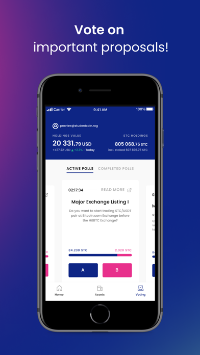 Student Coin Screenshot