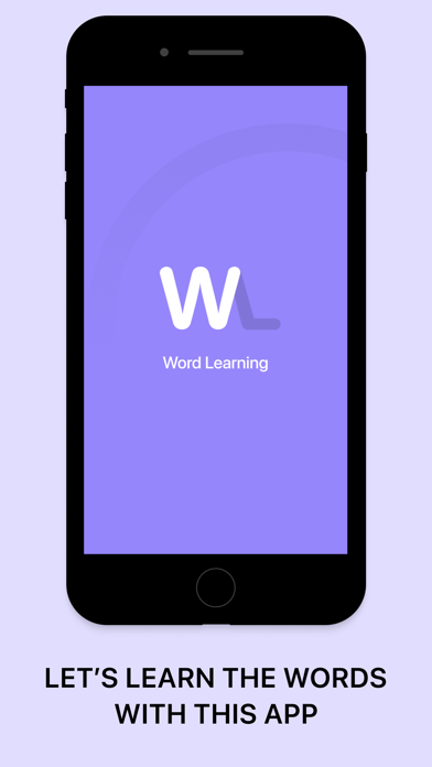 Word Learning App Screenshot