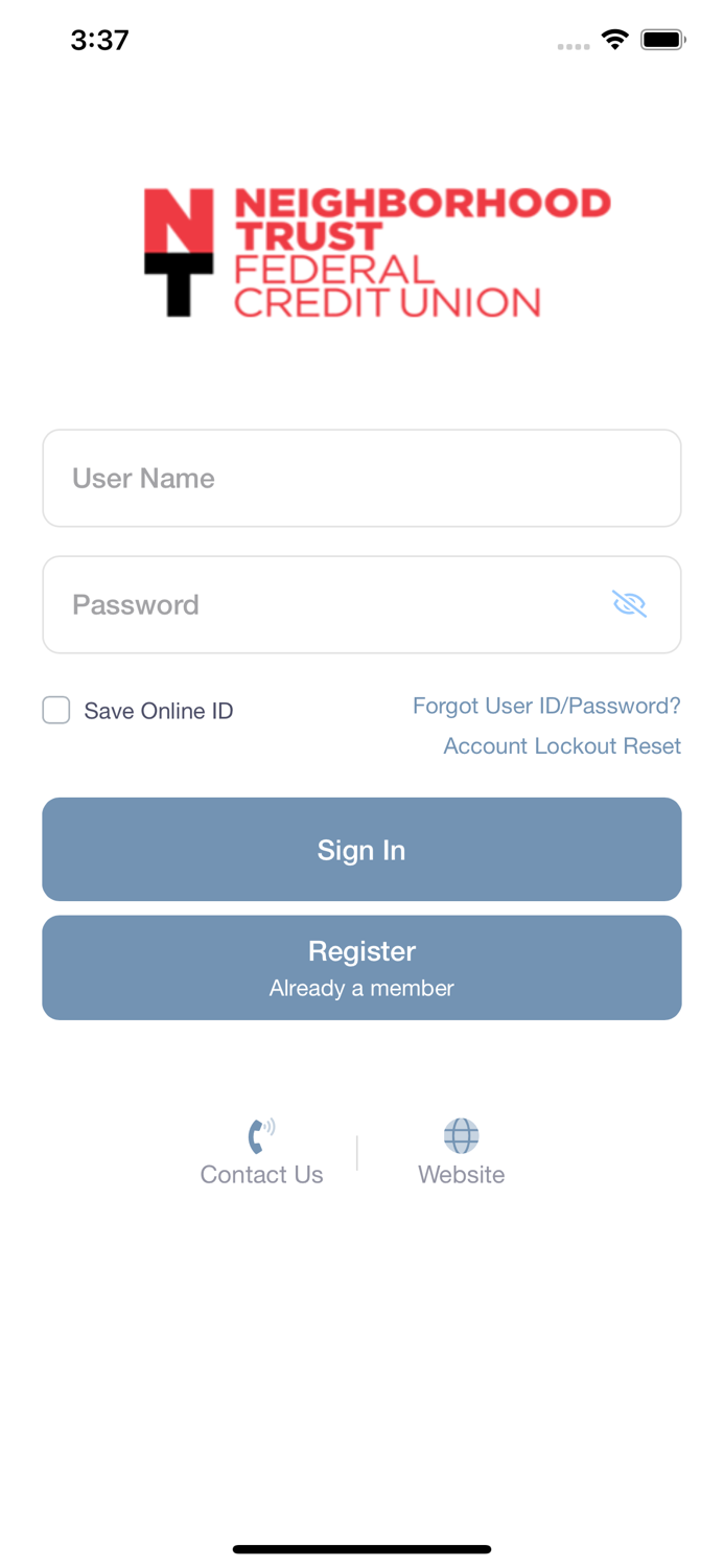 Neighborhood Trust FCU Mobile