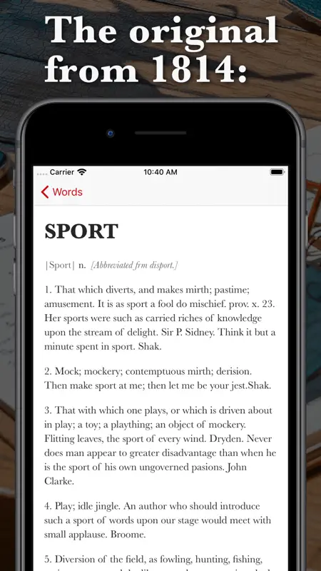 Webster's Writer's Dictionary screenshot 1 of 3