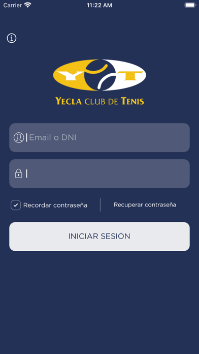 Yecla Club Tenis Screenshot