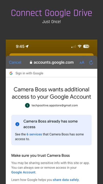 Camera Boss for Google Drive