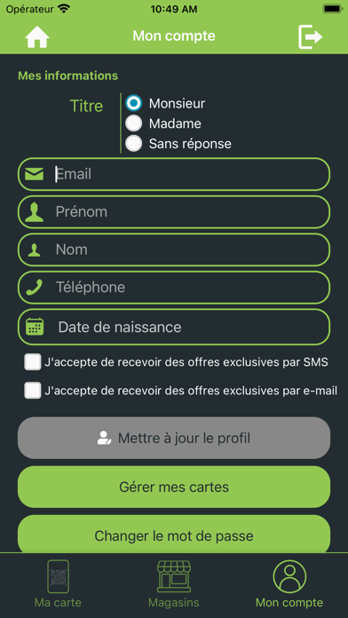 Coeur de frais Screenshot