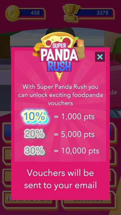 Super Panda Rush Screenshot