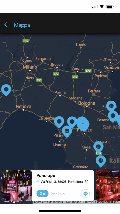 Screenshot 4 of Nightclub Italia App