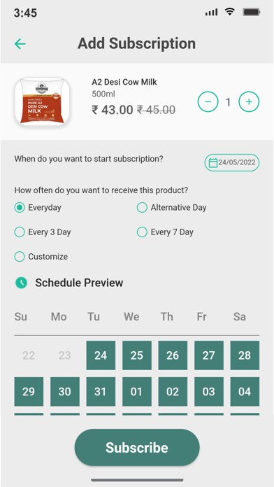 Vrindavan Farm Products Screenshot