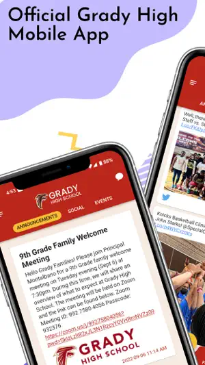 Grady High School screenshot 1