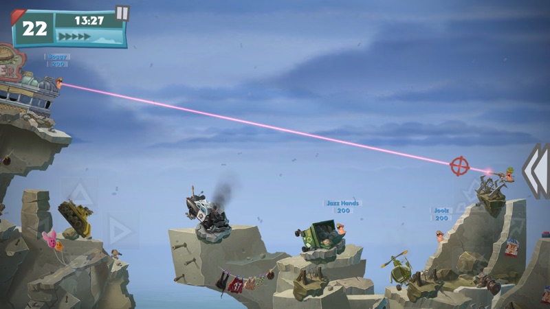 Worms W.M.D: Mobilize screenshot 2