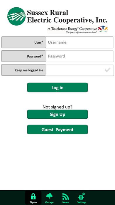 SREC Bill Pay Screenshot