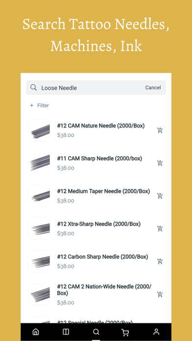 CAMSupply Screenshot