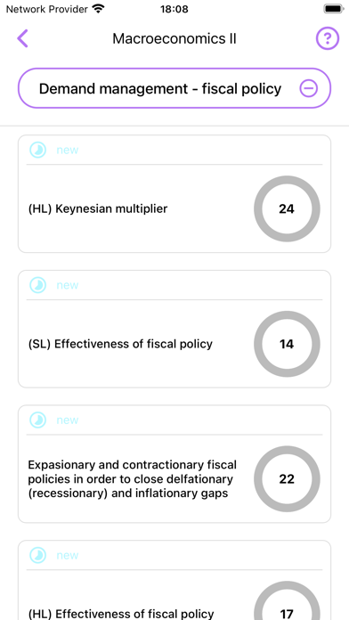IB Economics Screenshot
