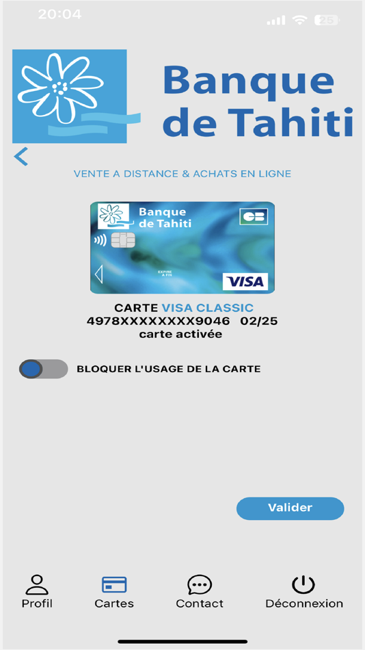 #4. Tiare c@rte (iOS) 由: BANQUE DE TAHITI