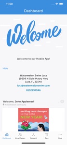 Watermelon Swim screenshot #1 for iPhone