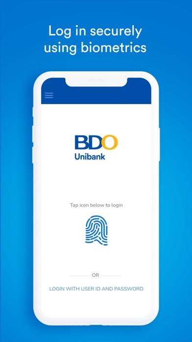 BDO Unibank SG Screenshot