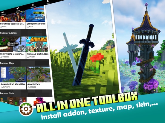 Screenshot #4 pour AddOns Installer for MCPE