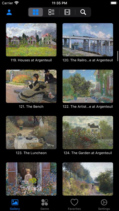 Artlist - Monet Collection Screenshot