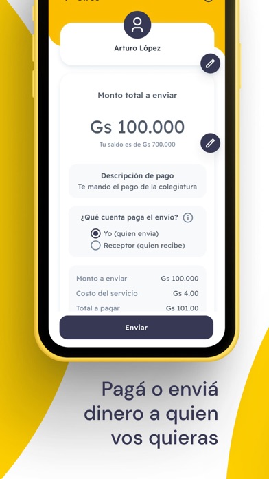 Billetera Tigo Money Paraguay Screenshot