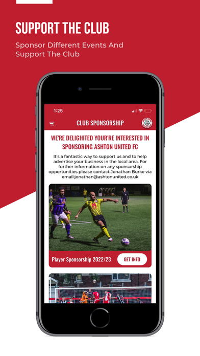 Ashton United FC Screenshot