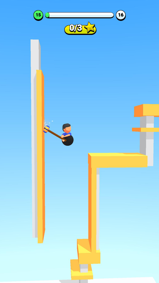 #5. Never Give Up 3D (iOS) Podle: Pandora Game Studio