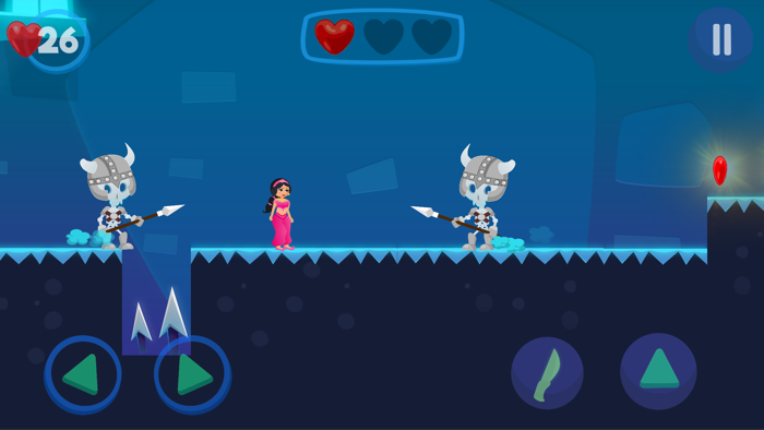 Princess Nuri and white Pari